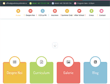 Tablet Screenshot of gradinita-prikindel.ro